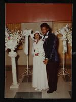 Steorn[?] Summerson and Maxine Neal wedding at McAdams Park, 12 July 197