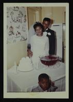 Arthur Williams and Sammie McPherson wedding at New Testament Church, 18 December 197