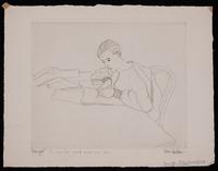 Margot, 3 of 3 -lure Etat l-Eng 9 Artist's Print Folio