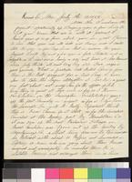 Letter, John Vansickle to Dear Sir
