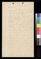 Letter, Hugh S. Walsh to Dear Governor [James Denver]