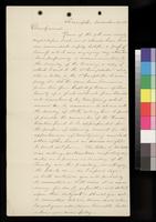 Letter, Hugh S. Walsh to Dear General [James Denver]