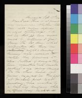 Letter, Marc [Parrott] to Dear Edd [Edwin Parrott]