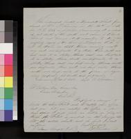 Letter, C. Robinson to Dear Sir [John Calhoun, Esq.]