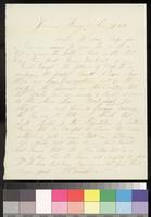 Letter, J. H. Vansickle to Sir