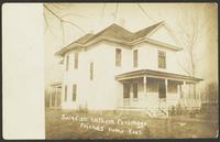 Swedish Luthern [I.E. Lutheran] Parsonage Friends - Home, Kansas