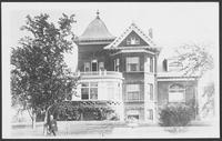 William Jennings Bryan in Front of his House "Faireview" in Lincoln, Nebraska