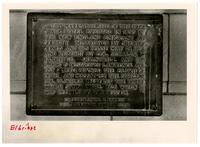 Eldridge Hotel - Plaque