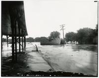 High water at Union depot (1903 Flood)