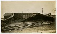 Blacksmith shop on West Pinckney (6th) Street (1911 Tornado)
