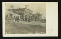 Destruction on Massachusetts Street (1911 Tornado)