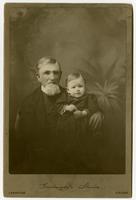 Goodnight's Studio - grandfather (Episcopal priest) and grandchild [cabinet card]