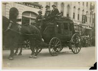 Stagecoach used by Wells Fargo Company (75th Anniversary Historic Parade)