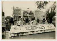 Weaver's 1857-1929 float (75th Anniversary Historic Parade)
