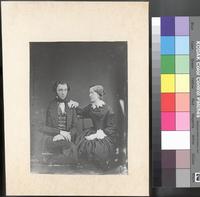 Photograph, Josiah Miller and wife
