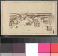 Illustration, Lawrence, Kansas, 1854-5