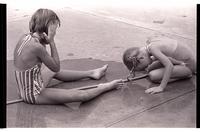 Swimming at Lawrence pool