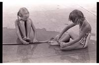 Swimming at Lawrence pool