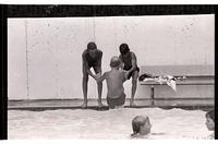 Swimming at Lawrence pool