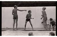 Swimming at Lawrence pool