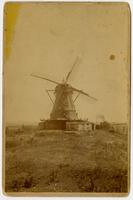 Windmill - Front view with related buildings and valley