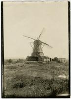Windmill - Front view with related buildings and valley