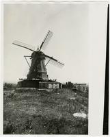 Windmill - Front view with related buildings and valley