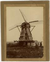 Windmill - Front view with ruins