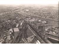 Aerial view of Lawrence [prints and negative strips]