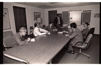 Chinese delegates and Miss Rodeo (2 copies)