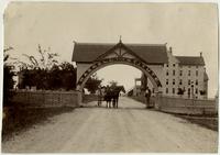 Haskell Institute- Barker Ave. Entrance Looking South