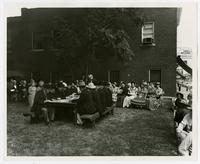 Reenactment of signing First Kansas Legislature in Watkins Park