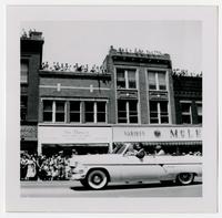 People watching from top of buildings