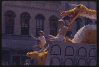 Miss Lawrence on parade