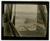 River between bridge and Bowersock Mill