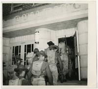 Kansas State Guard at the Community Building