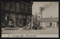 Beginning paving on West Front St.