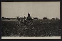 Tractor demonstration in Burke's field, Spring