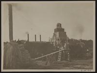 View of asphalt plant from southeast