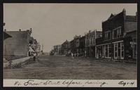 Beginning paving on West Front St.