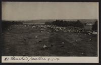 Labor Day Parade; high water in shop yards; depot and viaduct; first airplane flight in Bourke's pasture
