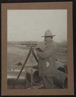 Engineer at new sewer plant