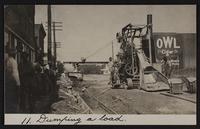 Beginning paving on West Front St.