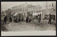 Beginning paving on West Front St.