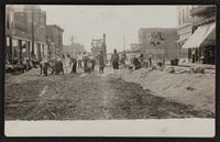 Beginning paving on West Front St.