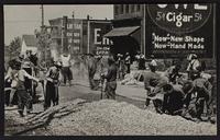 Beginning paving on West Front St.