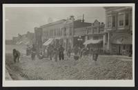 Beginning paving on West Front St.
