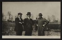 Tractor demonstration in Burke's field, Spring