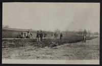 Tractor demonstration in Burke's field, Spring