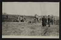 Tractor demonstration in Burke's field, Spring